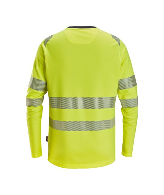 Snickers Workwear Långärmad T-shirt, varsel klass 3 Snickers Workwe...