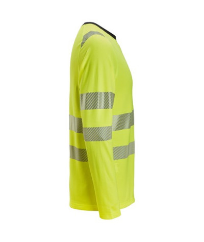 Snickers Workwear Långärmad T-shirt, varsel klass 3 Snickers Workwe...