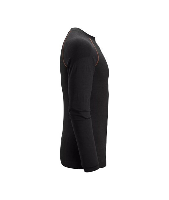 Seamless Base Layer Heat Regulating Wool Top