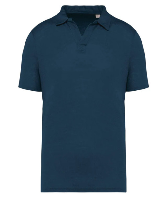 SPASSO Men’s Linen Polo Shirt | ADT Tryck