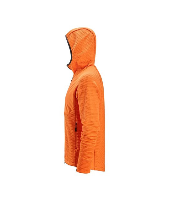Snickers Workwear Huvtröja med hellång dragkedja Snickers Workwear ...