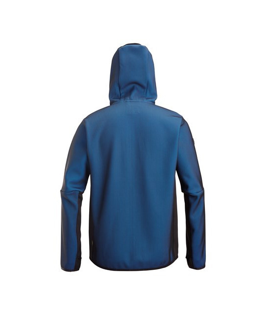 Hoodie with full-length zipper