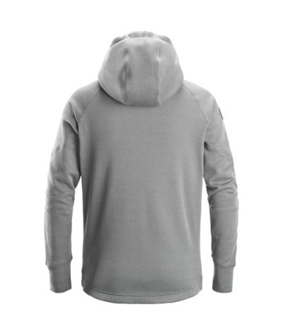 Snickers Workwear FlexiWork huvtröja i fleece med hellång dragkedja...