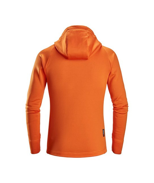 Snickers Workwear Polartec® Power Stretch® huvtröja med hellång dra...