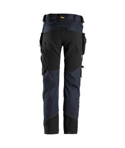 Snickers Workwear FlexiWork Arbetsbyxa+ avtagbar hölsterficka Snick...