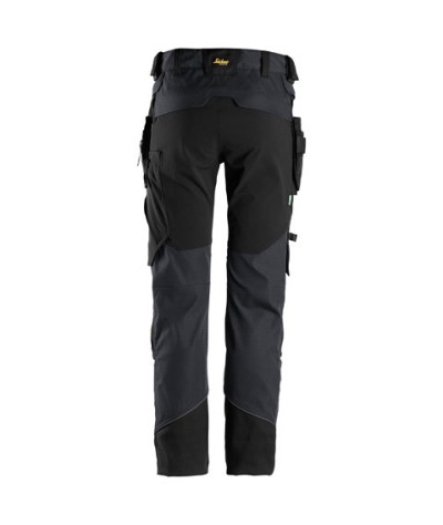 Snickers Workwear FlexiWork Arbetsbyxa+ avtagbar hölsterficka Snick...
