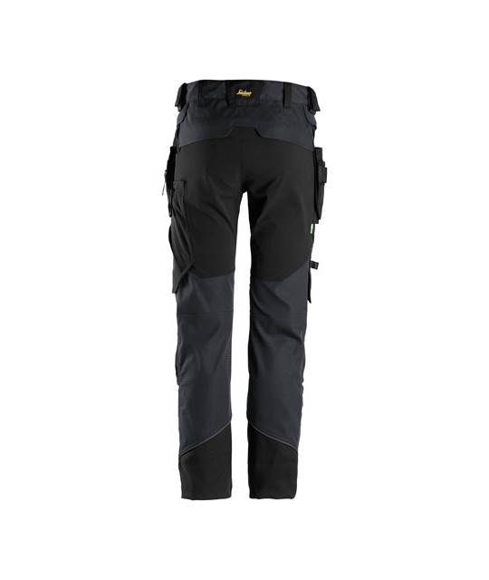 Snickers Workwear FlexiWork Arbetsbyxa+ avtagbar hölsterficka Snick...