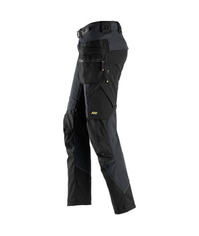 Snickers Workwear FlexiWork Arbetsbyxa+ avtagbar hölsterficka Snick...