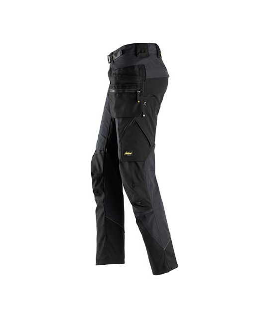 Snickers Workwear FlexiWork Arbetsbyxa+ avtagbar hölsterficka Snick...