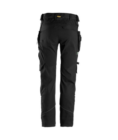 Snickers Workwear FlexiWork Arbetsbyxa+ avtagbar hölsterficka Snick...