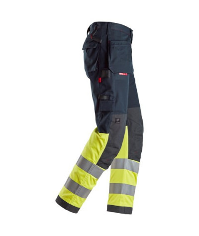 Snickers Workwear Arbetsbyxa med hölsterfickor, varsel klass 1, Sni...