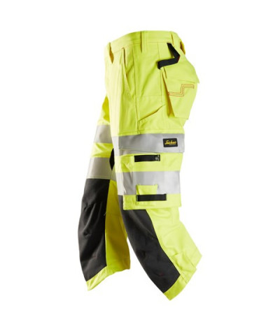 Snickers Workwear Piratbyxor varsel, klass 2