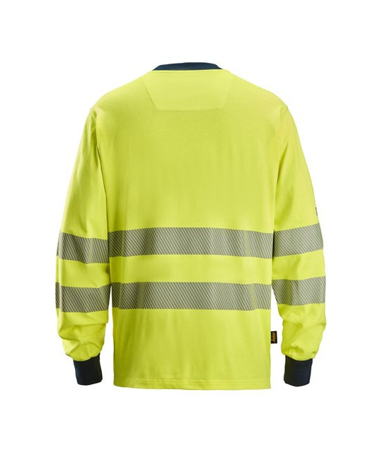 Snickers Workwear Långärmad T-shirt, Varsel klass 3, Snickers Workw...