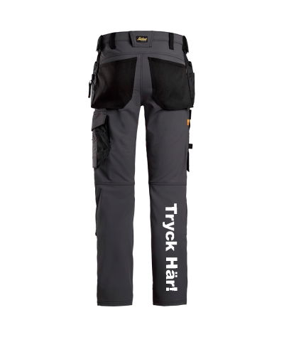 Stort Tryck Höger Ben Bak, max 12 x 24 cm | ADT Tryck