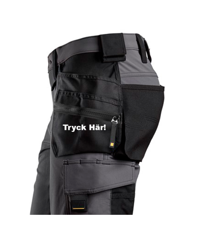 Litet Tryck på Vänster Ficka fram, max 6 x 10 cm | ADT Tryck