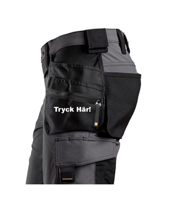 Litet Tryck på Vänster Ficka fram, max 6 x 10 cm | ADT Tryck