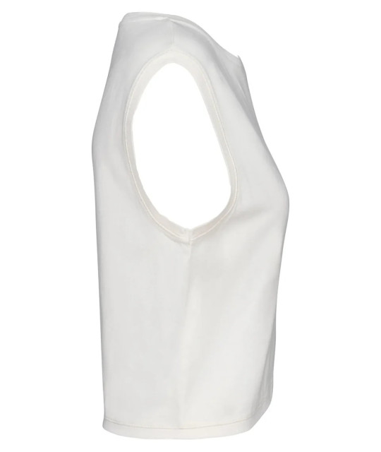 Native Spirit Ladies faded cropped sleeveless t-shirt | ADT Tryck