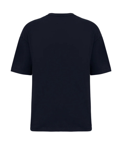Eco-Friendly Men's Washed Effect Oversized T-shirt