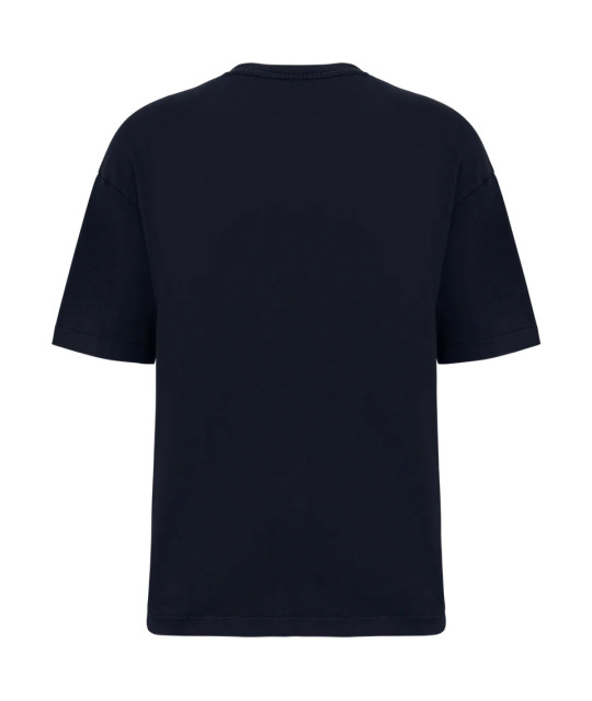 Eco-Friendly Men's Washed Effect Oversized T-shirt