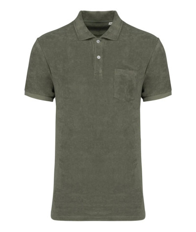 Men's Terry Towel polo shirt