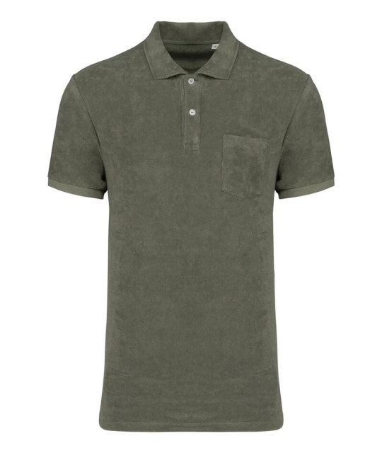 Men's Terry Towel polo shirt