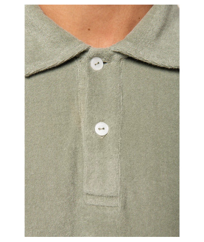 Native Spirit Men's Terry Towel polo shirt