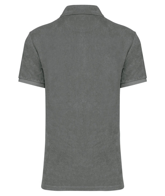 Men's Terry Towel polo shirt