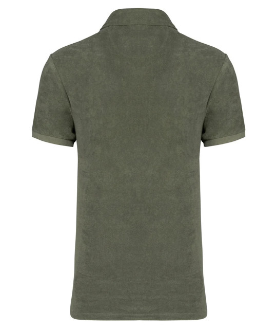 Men's Terry Towel polo shirt