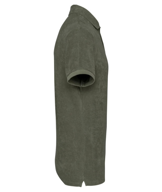 Men's Terry Towel polo shirt