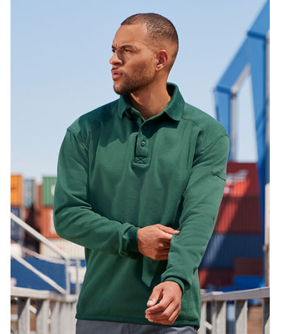 Heavy Duty Workwear Collar Sweatshirt