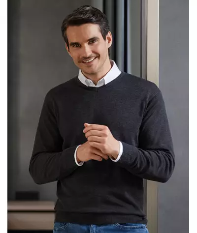 Men´s V-Neck Knitted Pullover