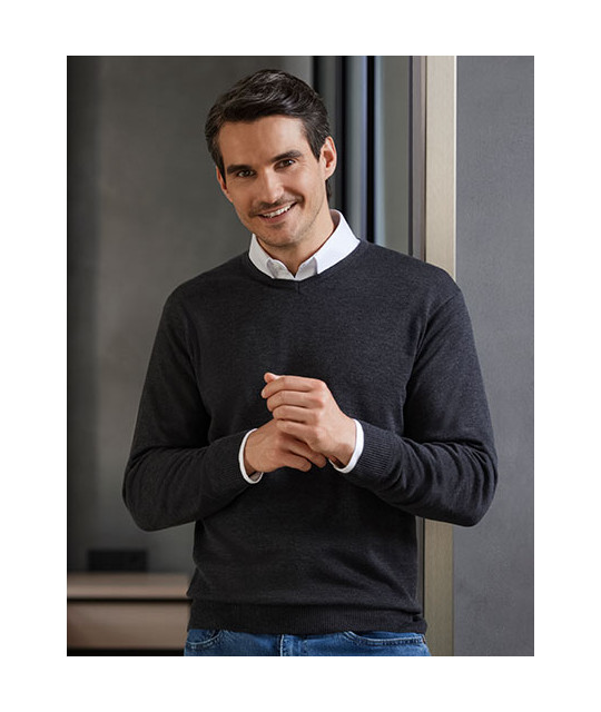 Men´s V-Neck Knitted Pullover