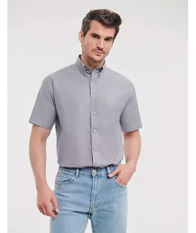 Men's Short Sleeve Classic Oxford Shirt