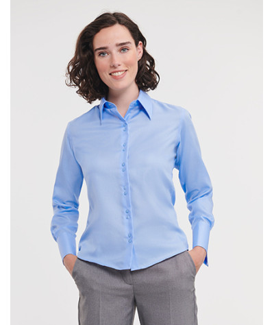 Ladies' Long Sleeve Tailored Ultimate Non-Iron Shirt