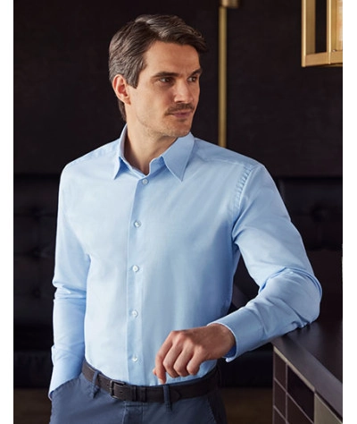Men's Long Sleeve Tailored Oxford Shirt