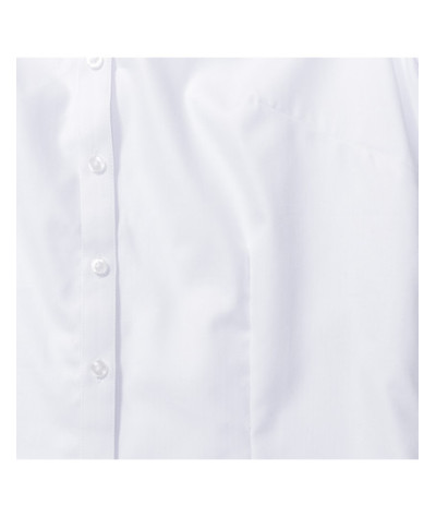 Ladies' Short Sleeve Tailored Herringbone Shirt