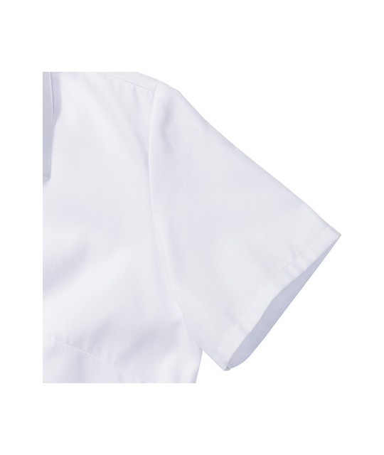 Ladies' Short Sleeve Tailored Herringbone Shirt