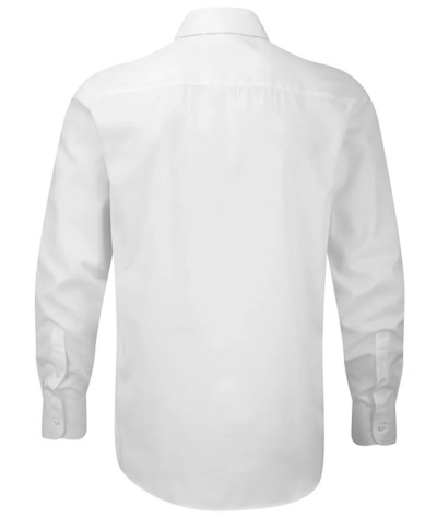 Men's Long Sleeve Tailored Herringbone Shirt