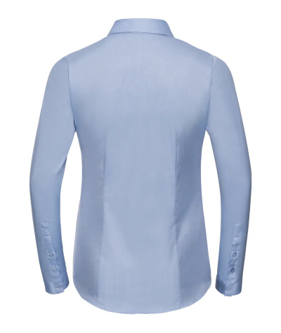 Russell Athletic Collection Ladies' Long Sleeve Tailored Herringbon...