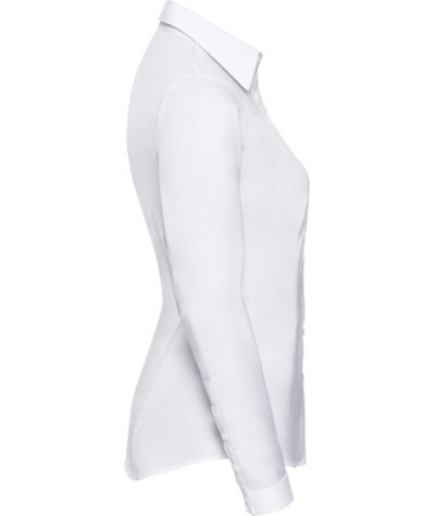 Russell Athletic Collection Ladies' Long Sleeve Tailored Herringbon...