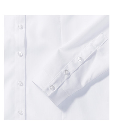 Russell Athletic Collection Ladies' Long Sleeve Tailored Herringbon...