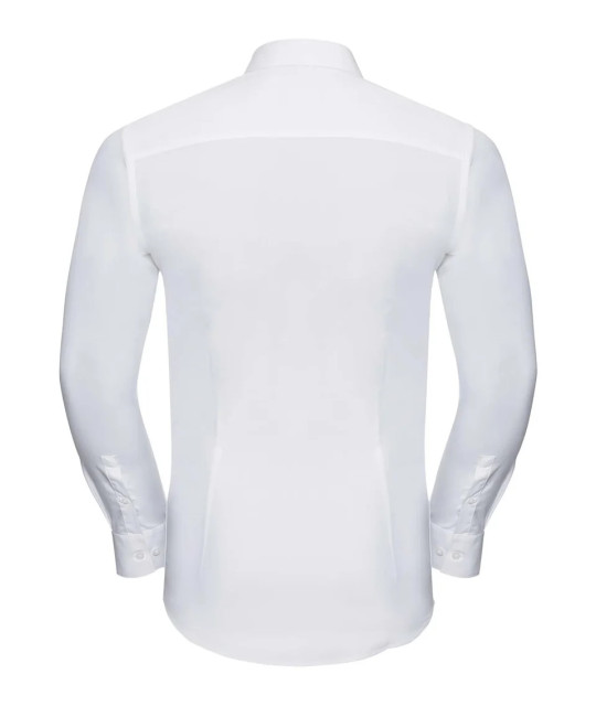 Russell Athletic Collection Men's Long Sleeve Fitted Ultimate Stret...
