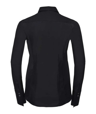 Russell Athletic Collection Ladies' Long Sleeve Fitted Ultimate Str...