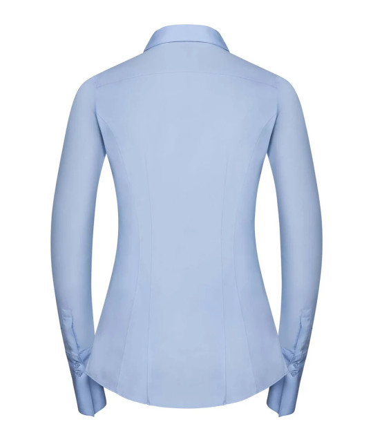 Ladies' Long Sleeve Fitted Ultimate Stretch Shirt