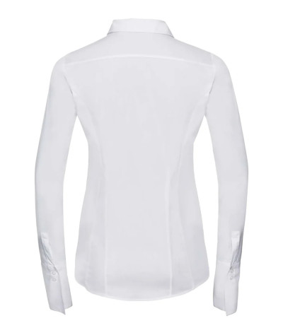 Russell Athletic Collection Ladies' Long Sleeve Fitted Ultimate Str...