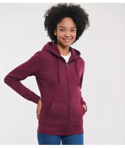 Russell Athletic Ladies´ Authentic Zipped Hood Jacket | ADT Tryck