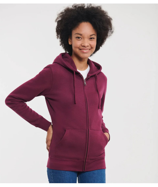 Russell Athletic Ladies´ Authentic Zipped Hood Jacket | ADT Tryck