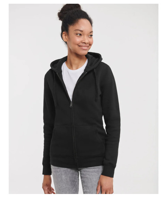 Russell Athletic Ladies´ Authentic Zipped Hood Jacket | ADT Tryck
