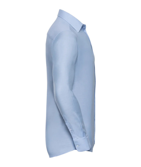 Russell Athletic Collection Men's Long Sleeve Tailored Oxford Shirt...