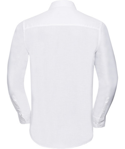 Russell Athletic Collection Men's Long Sleeve Tailored Oxford Shirt...